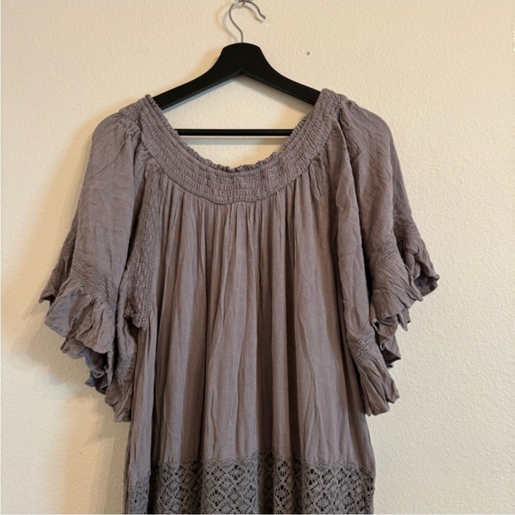 Free People Mauve Boho Maxi Dress - Picture 10 of 11